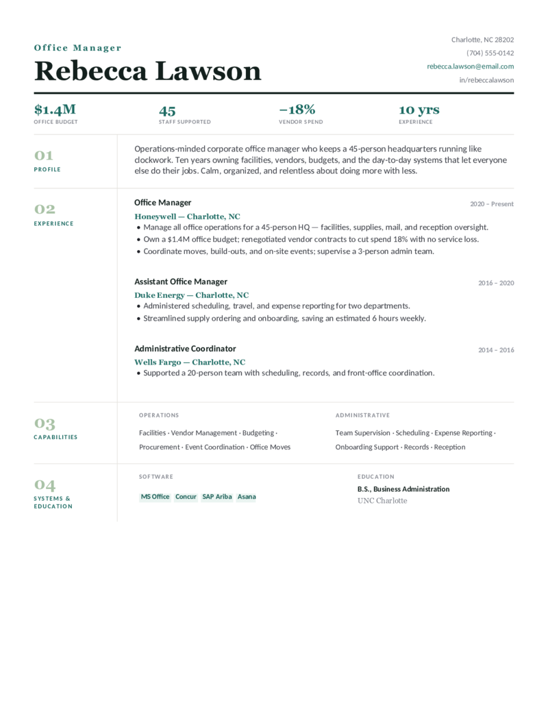 Corporate — Teal preview