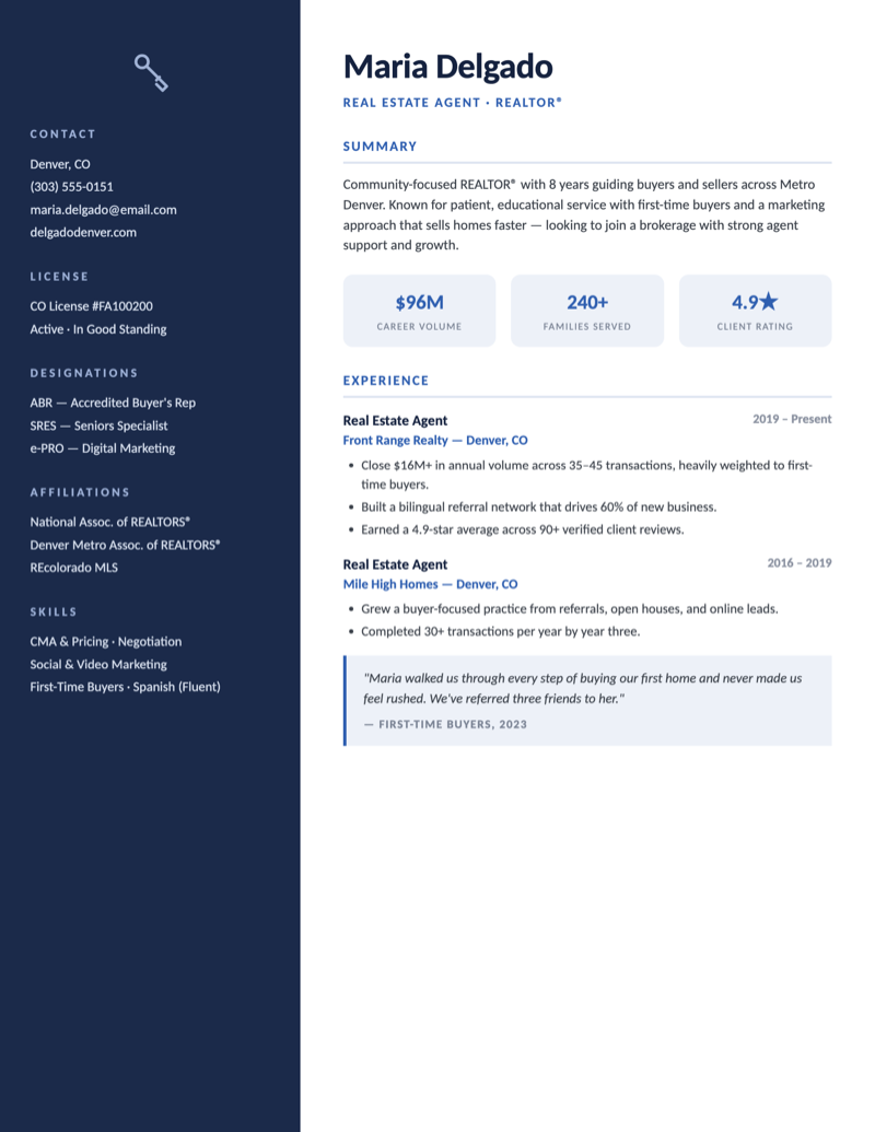 Cornerstone — Navy & Blue preview