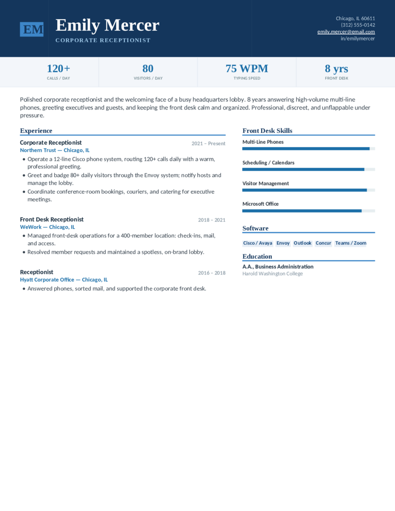 Corporate — Blue preview