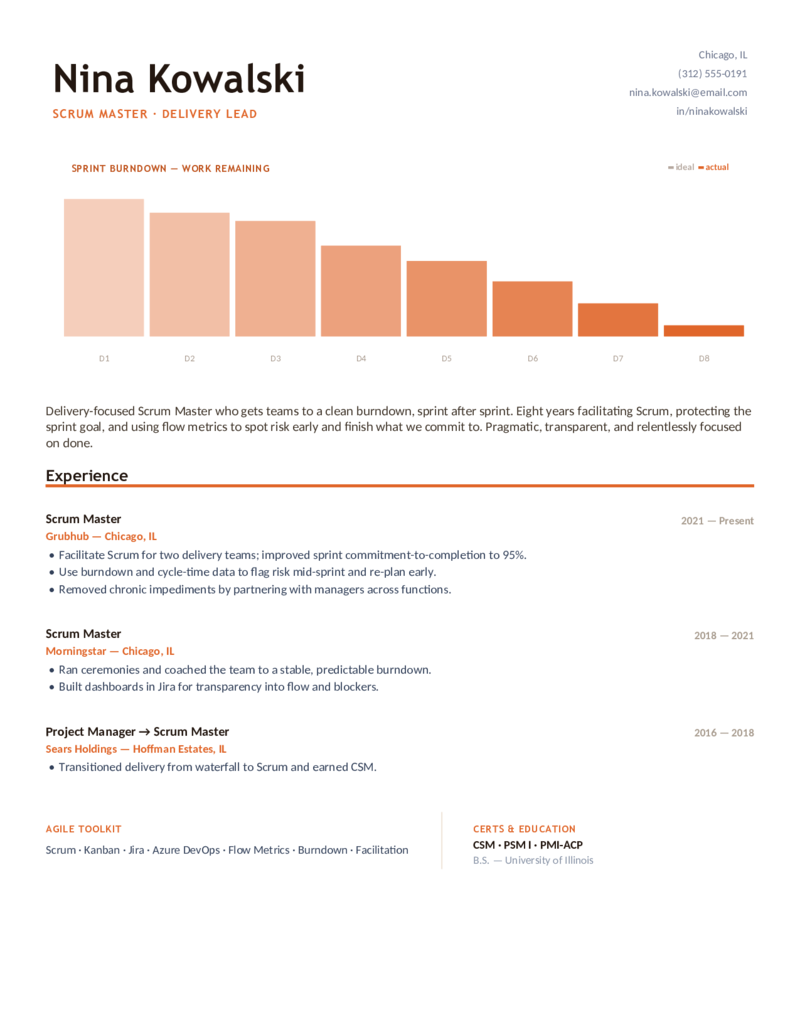 Delivery — Orange preview